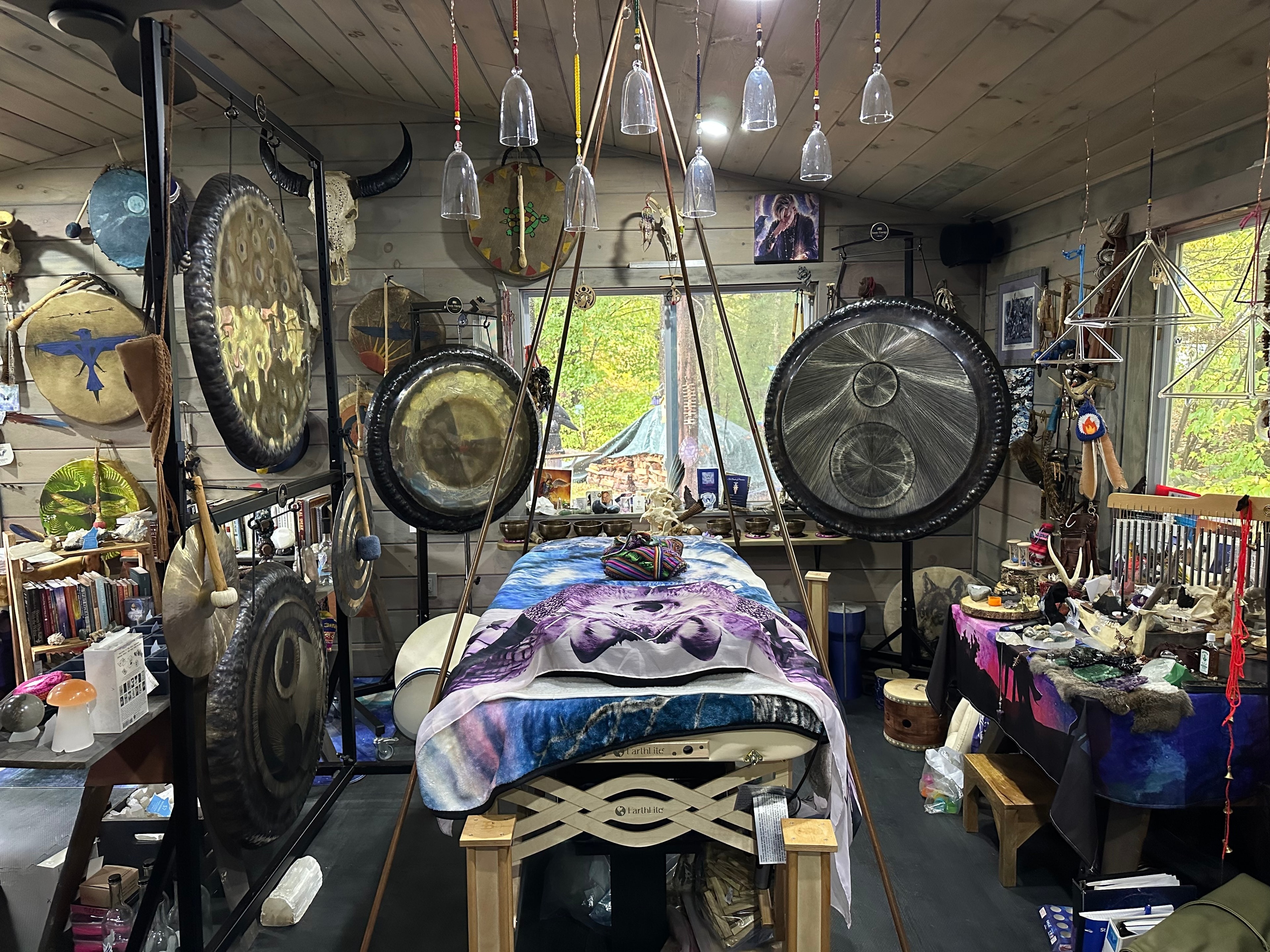 The Healing Shed sacred ceremony space